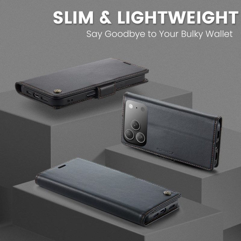 Nahkakotelo iPhone 17 Pro Max Caseme