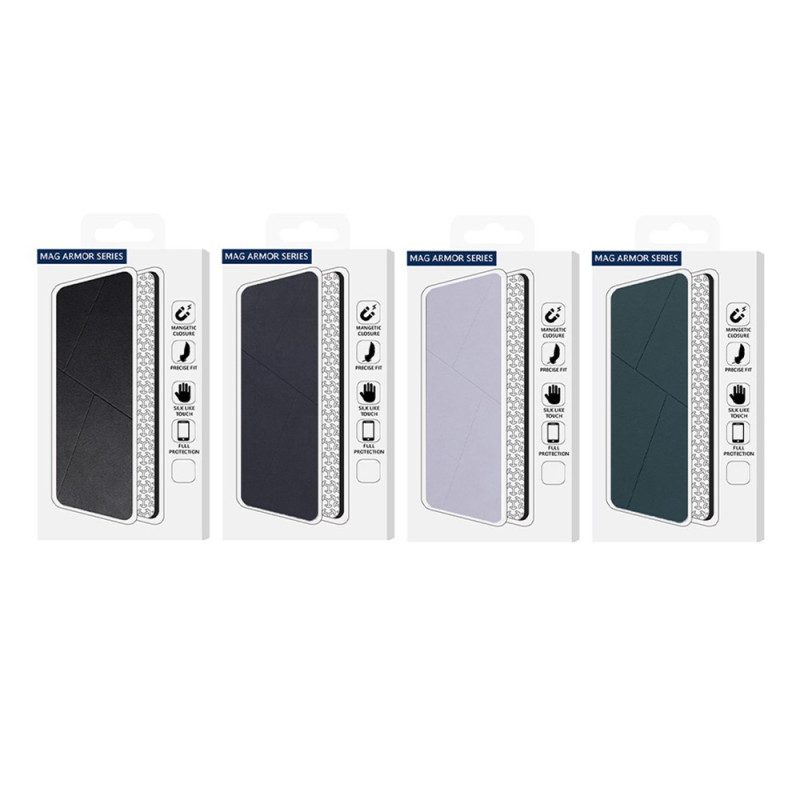 Nahkakotelo iPhone 17 Pro Max Magneettinen Suljin Ja Korttikotelo