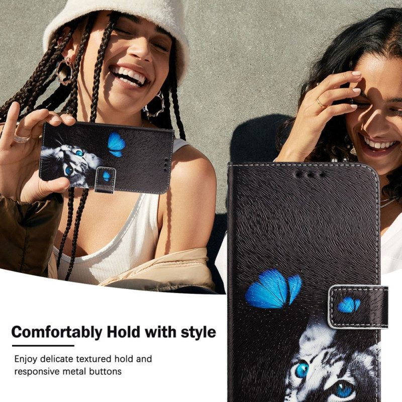 Kotelot Xiaomi 15 Pro Perhonen Ja Kissa