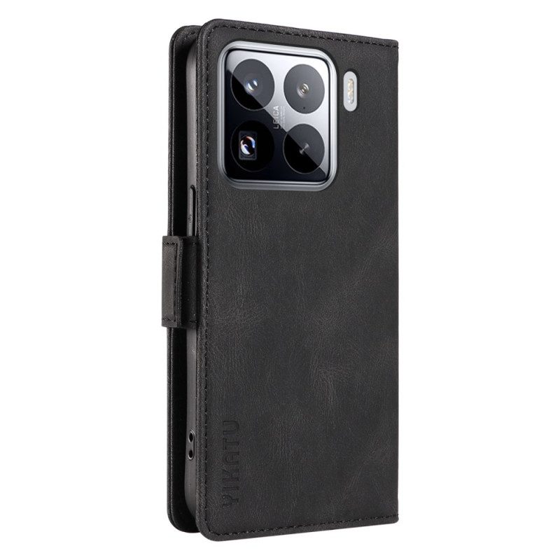 Kotelot Xiaomi 15 Pro Puhelinkuoret Yikatu Mokkanahkakuvio