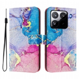 Kotelot Xiaomi 15 Pro Värikäs Marmori Suojakuori