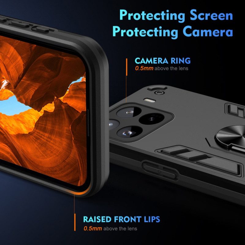 Kuori Xiaomi 15 Pro Iskunkestävä Sormusteline Suojakuori