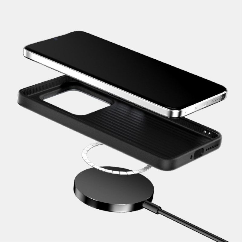 Kuori Xiaomi 15 Pro Magsafe-yhteensopiva Mikrokohokuvioitu