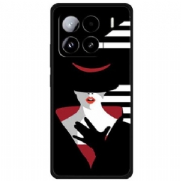 Kuori Xiaomi 15 Pro Mustahattuinen Nainen Suojakuori
