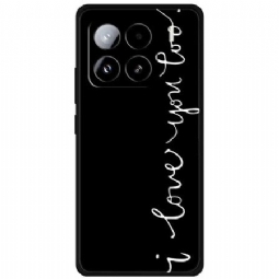 Kuori Xiaomi 15 Pro Rakastan Sinua Liian Suojakuori