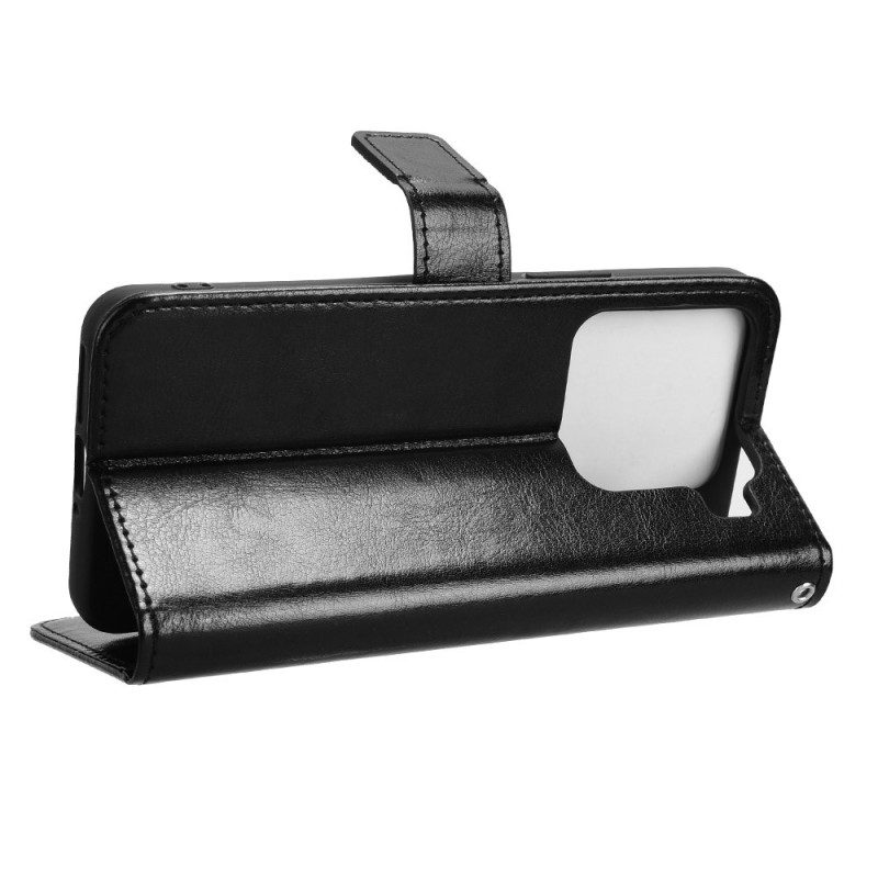 Nahkakotelo Xiaomi 15 Pro Räikeä Tekonahka Nahka