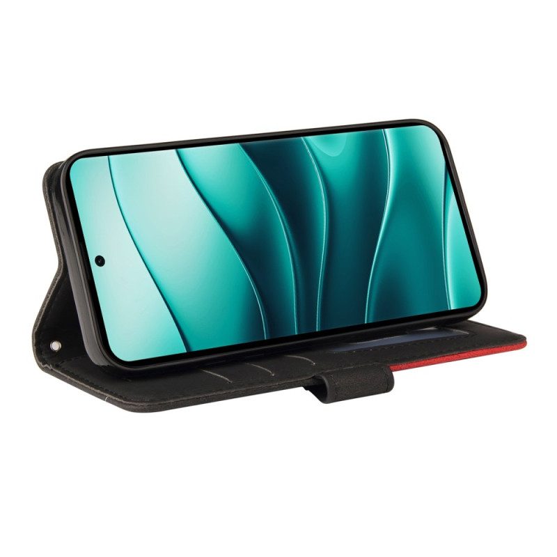 Kotelot Poco X7 5g Kaksisävyinen Aaltoileva Viiva Suojakuori