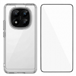 Kuori Poco X7 5g Läpinäkyvä Täysin Peittävä Karkaistusta Lasista Valmistettu Näytönsuoja