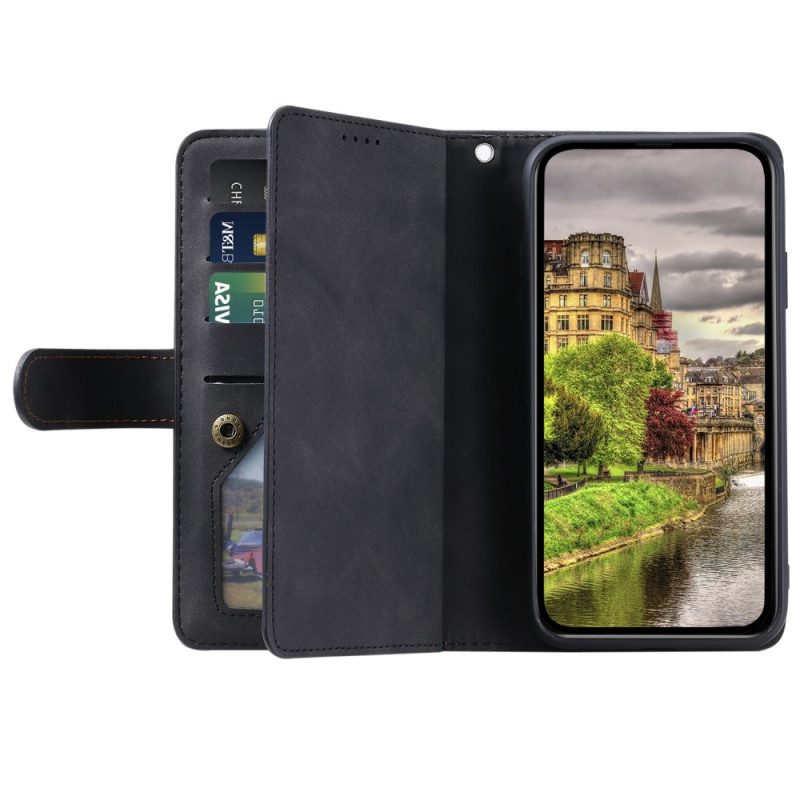 Nahkakotelo Poco X7 5g 9 Korttipaikkaa