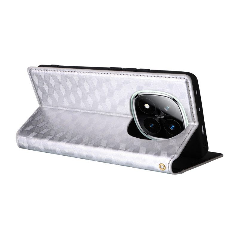 Nahkakotelo Poco X7 5g Puhelinkuoret Kiiltävä 3d-kuvio