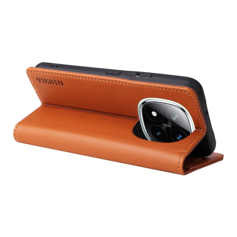 Nahkakotelo Poco X7 5g Puhelinkuoret Yikatu-keinonahka