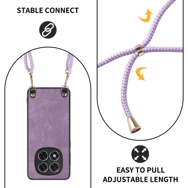 Puhelinkuoret Poco X7 5g Nahkaefekti