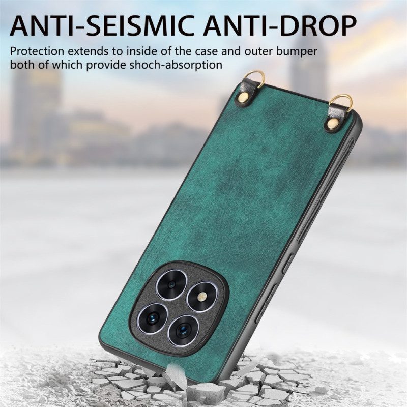 Puhelinkuoret Poco X7 5g Nahkaefekti