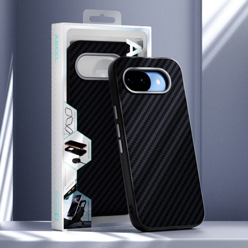 Case Google Pixel 10a Puhelinkuoret Magneettinen Hiilikuitutekstuuri Abeel