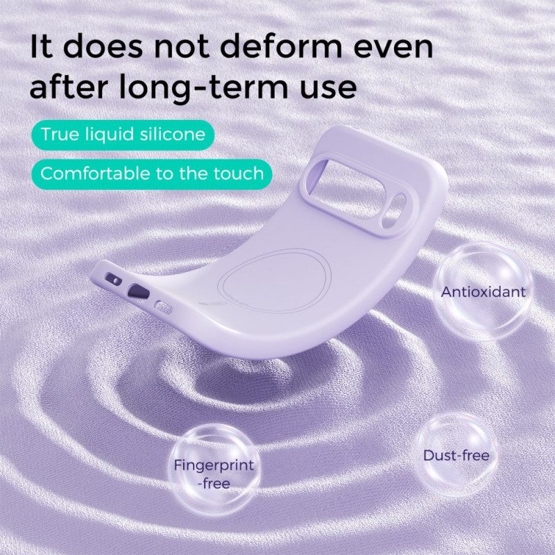 Case Google Pixel 10a Puhelinkuoret Magneettinen Nestemäinen Silikoni