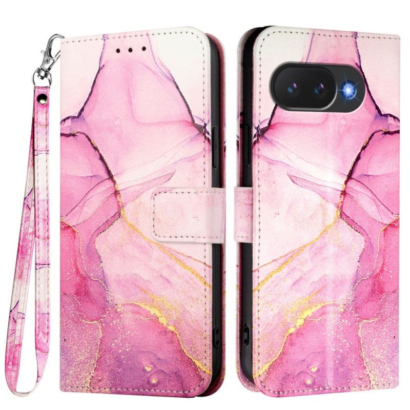 Kotelot Google Pixel 10a Marmorikuvio Hihnalla Suojakuori