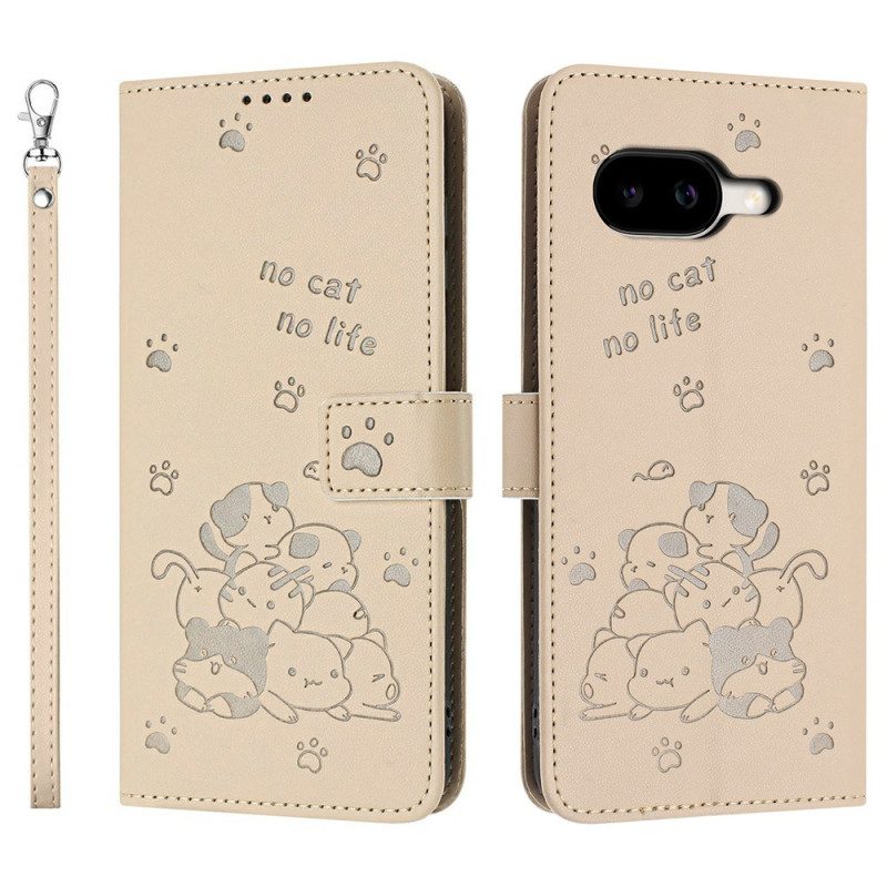 Kotelot Google Pixel 10a Painettu Kissakuvio Suojakuori