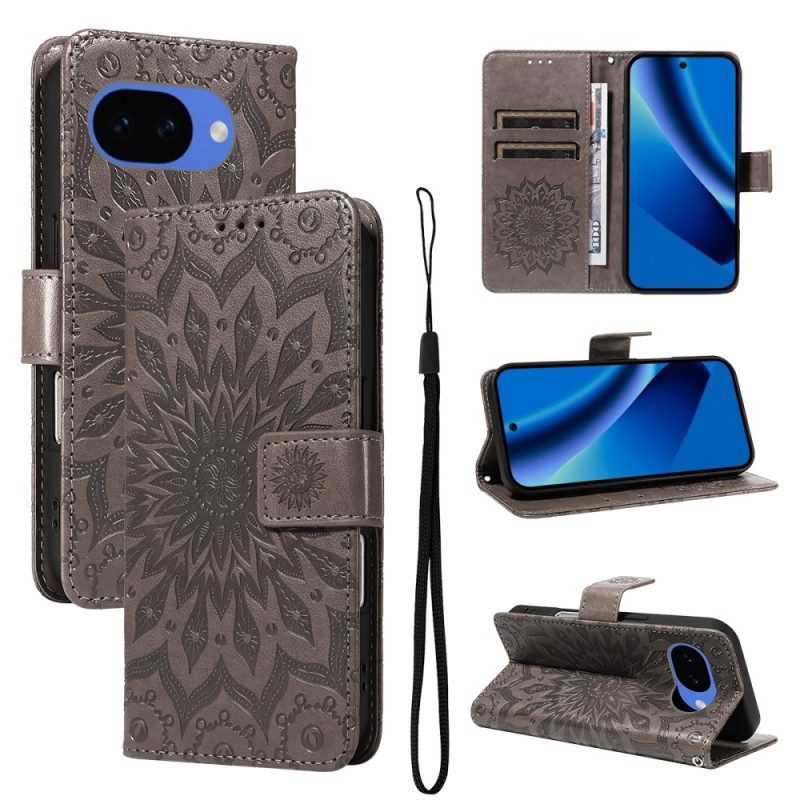 Kotelot Google Pixel 10a Puhelinkuoret Auringonkukkakuvio