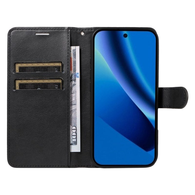 Kotelot Google Pixel 10a Puhelinkuoret Yksivärinen Nahkajäljitelmä