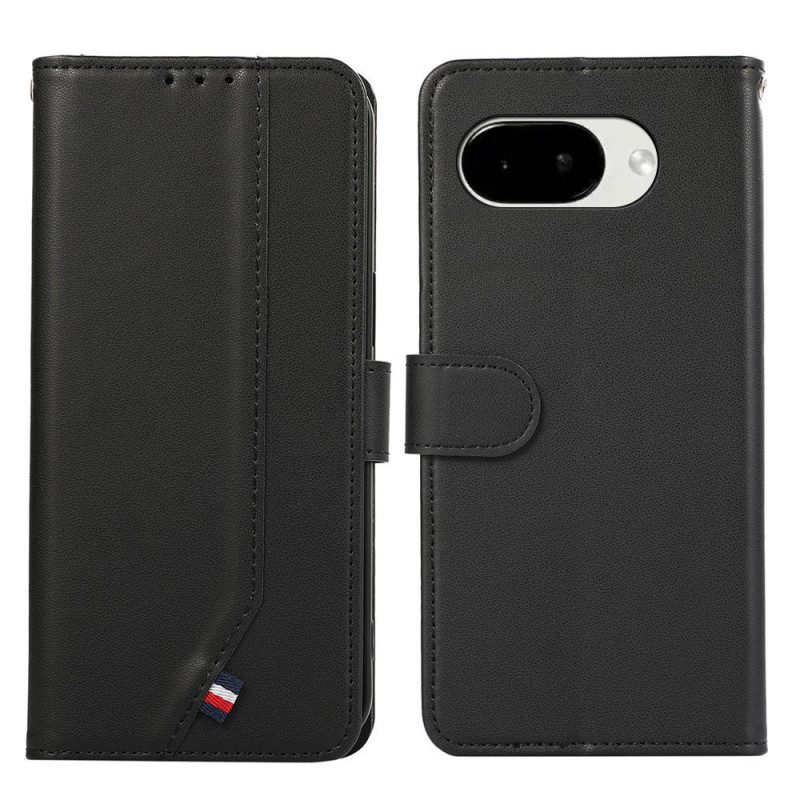 Kotelot Google Pixel 10a Rfid-suojattu Nahkakuvio