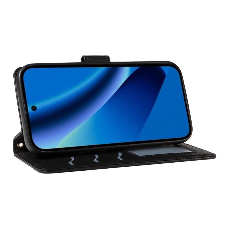 Kotelot Google Pixel 10a Tikattu Lompakko Hihnalla Ja Olkahihnalla