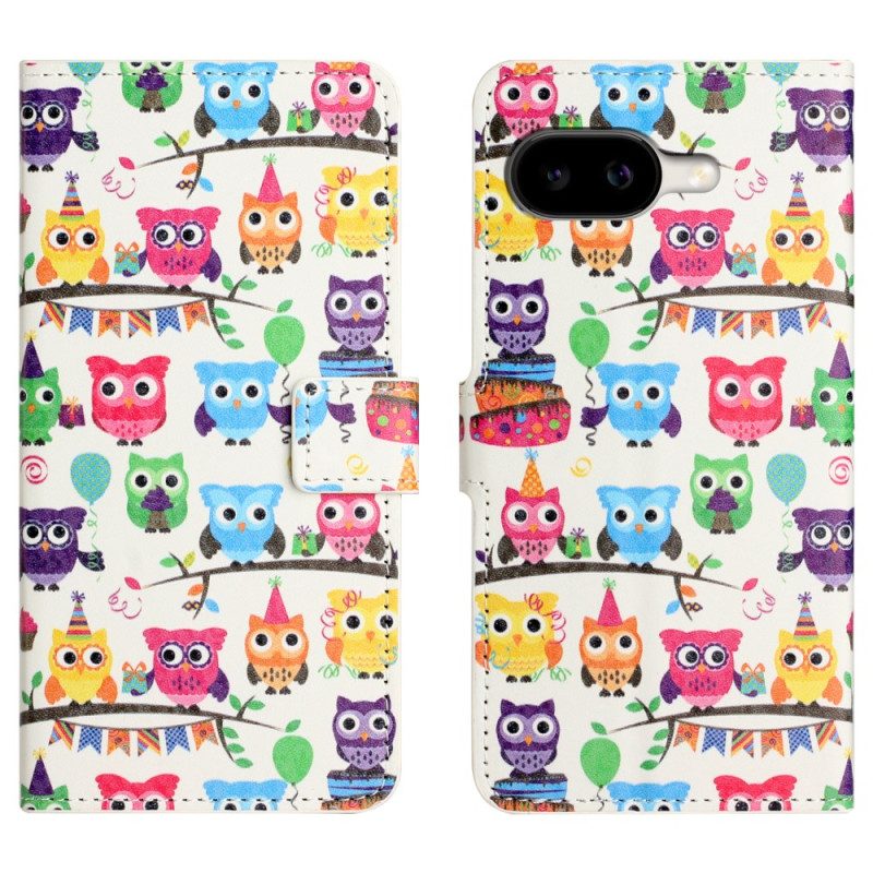 Kuoret Google Pixel 10a Pöllökuvio