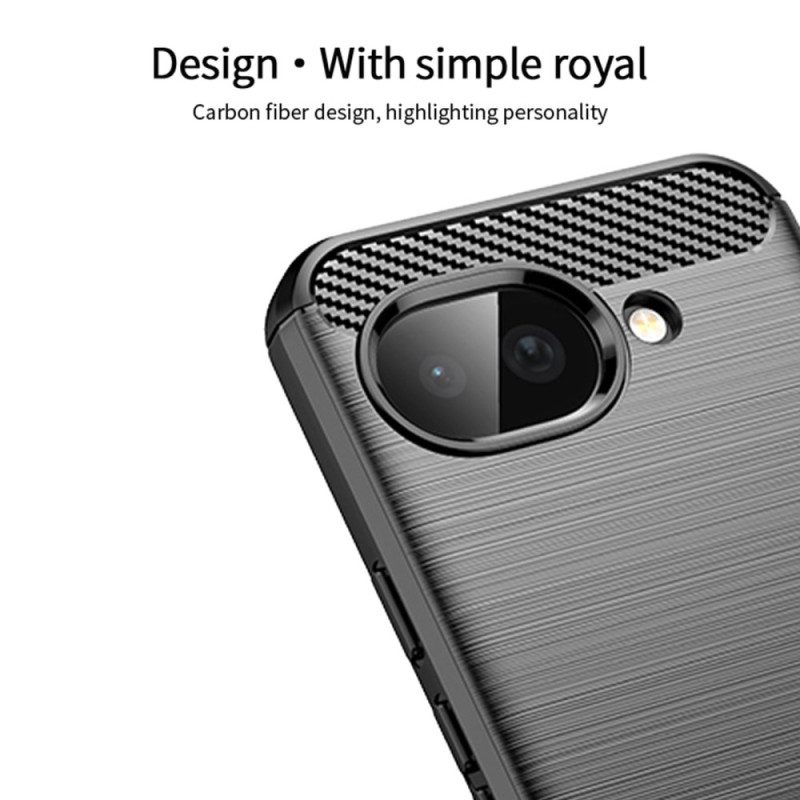 Kuori Google Pixel 10a Harjattu Hiilikuitu