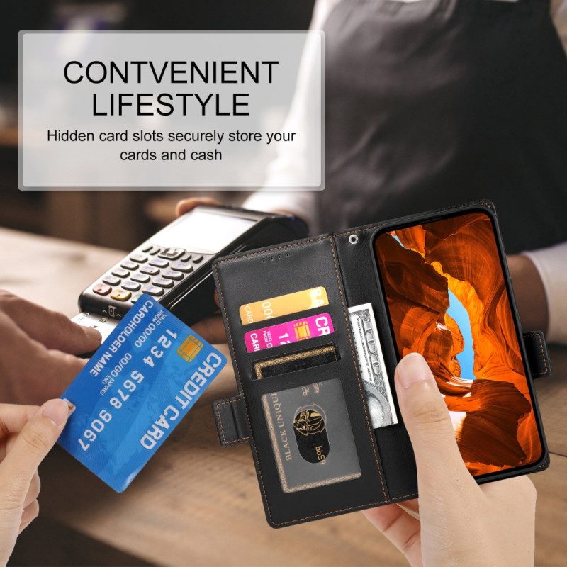 Nahkakotelo Google Pixel 10a Tuplasolki Suojakuori