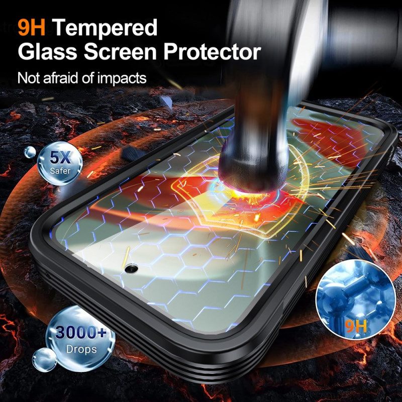 Puhelinkuoret Google Pixel 10a Magneettinen Karkaistulla Lasisella Näytönsuojalla