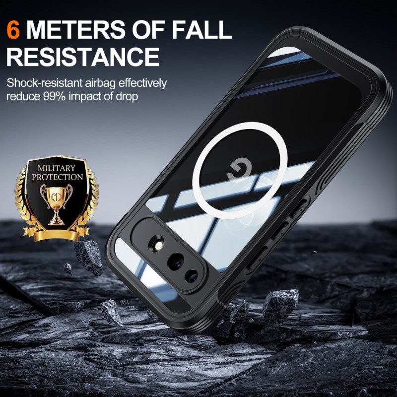 Puhelinkuoret Google Pixel 10a Magneettinen Karkaistulla Lasisella Näytönsuojalla