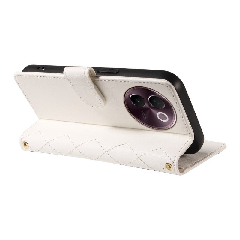 Kotelot Vivo V40 Lite 5g Puhelinkuoret Tikattu Hihnoilla