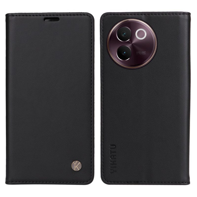 Nahkakotelo Vivo V40 Lite 5g Yikatu Suojakuori
