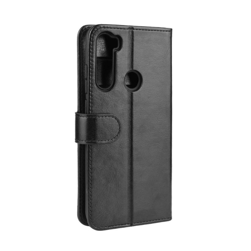 Nahkakotelo Xiaomi Redmi Note 8 2021 Nahan Jäljitelmätukitoiminto