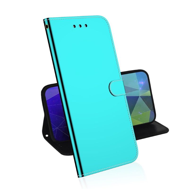 Nahkakotelo Xiaomi Mi 11 Lite 5G NE / Mi 11 Lite / Mi 11 Lite 5G Keinonahkainen Peiliefekti