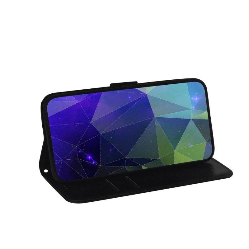 Nahkakotelo Xiaomi Mi 11 Lite 5G NE / Mi 11 Lite / Mi 11 Lite 5G Keinonahkainen Peiliefekti