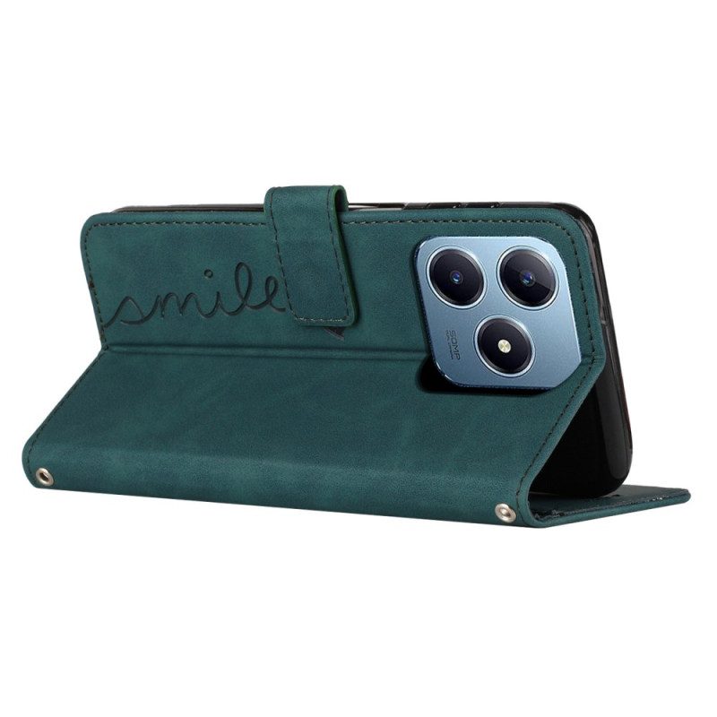 Kotelot Realme C63 Hymy Hihna Suojakuori