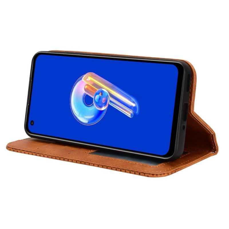 Nahkakotelo Asus Zenfone 10 Vintage Frieze