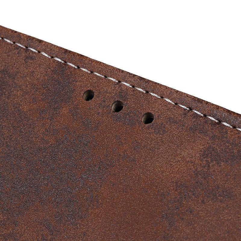 Kuoret Huawei P40 Lite E Alkuperäinen Cyrius Faux Leather Vintage