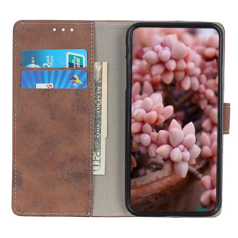 Kuoret Huawei P40 Lite E Alkuperäinen Cyrius Faux Leather Vintage