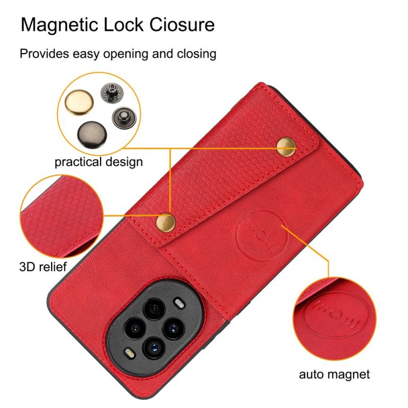 Kuori Huawei Nova 13 Pro Korttikotelo Ja Teline