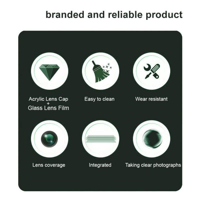 Karkaistusta Lasista Valmistettu Linssisuoja Realme 14x 5g (musta Versio) Imak