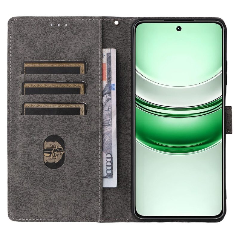 Kotelot Realme 14x 5g Rfid-suojattu Tekonahka