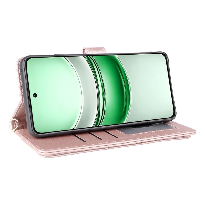 Kotelot Realme 14x 5g Tikattu Hihnalla Ja Olkahihnalla