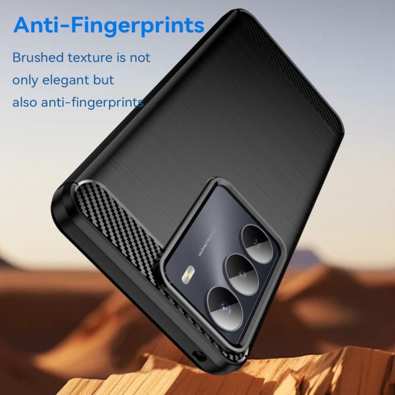 Kuori Realme 14x 5g Harjattu Hiilikuitu