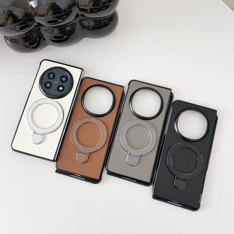 Kuori Oppo Find N5 Keinonahkainen Sormuksen Pidike