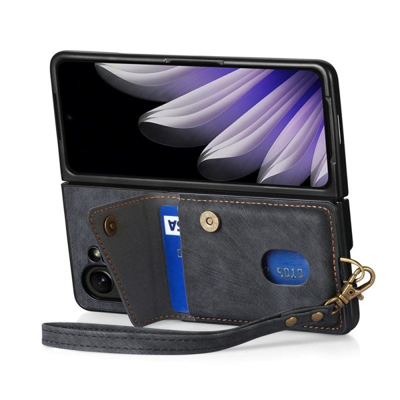 Kuori Oppo Find N5 Korttikotelo Ja Jalusta