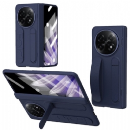 Kuori Oppo Find N5 Täysi Suoja Jalustalla Ja Hihnalla