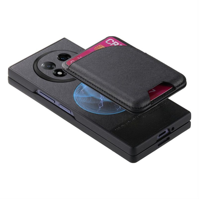 Puhelinkuoret Oppo Find N5 Magneettinen Jalustalla Ja Irrotettavalla Pussilla