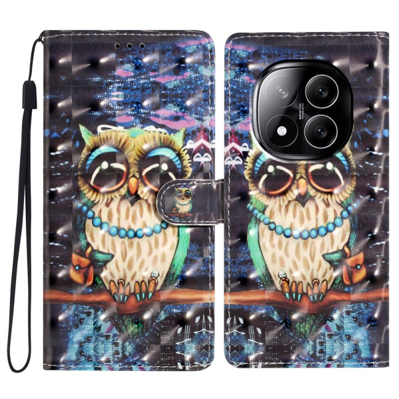 Kotelot Xiaomi Redmi Note 14 Pro Plus 5g 3d-pöllö