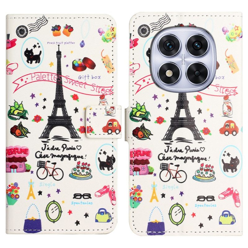 Kotelot Xiaomi Redmi Note 14 Pro Plus 5g Eiffel-torni